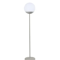 Lampadaire D'extérieur Sans Fil Mooon! Led Metal Plastique Gris / H 134 Cm - Bluetooth - Fermob