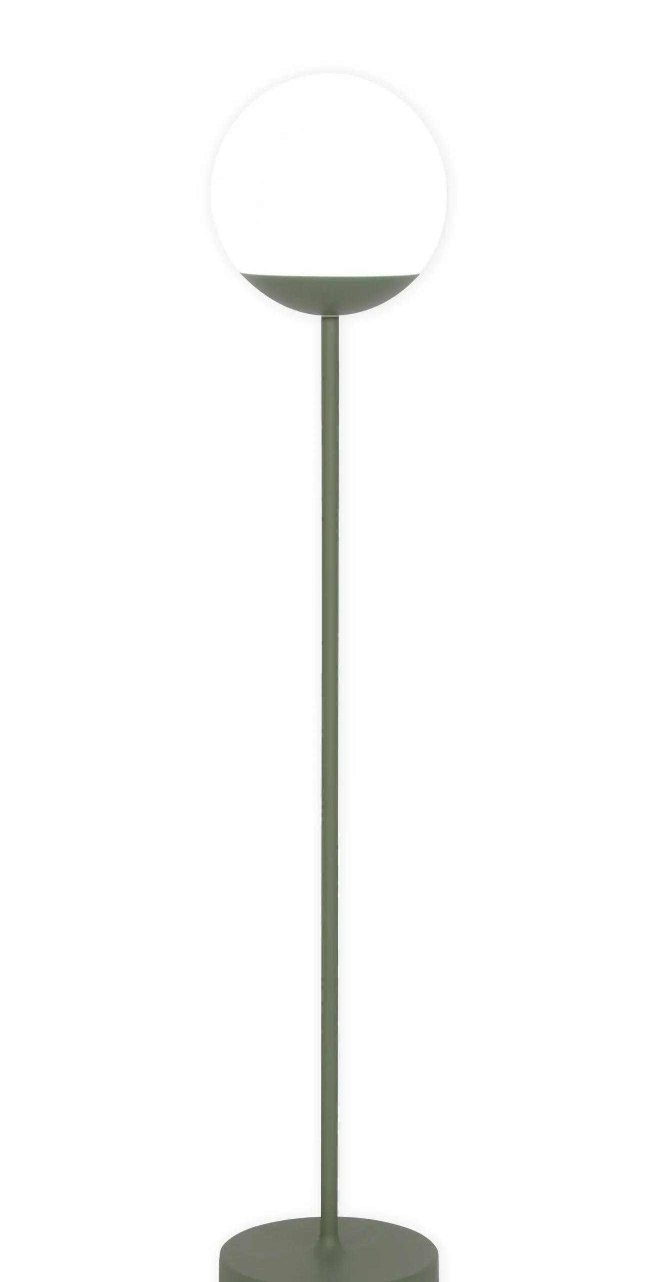 Lampadaire D'extérieur Sans Fil Mooon! Led Metal Plastique Vert / H 134 Cm - Bluetooth - Fermob