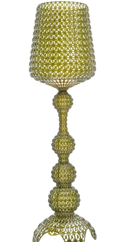 Lampadaire Kabuki Indoor Plastique Vert / Led - Pour L'Interieur - H 165 Cm - Kartell