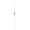 Lampadaire Parentesi 50 Metal Bleu / Branchement Secteur - Reedition 1971 - Flos