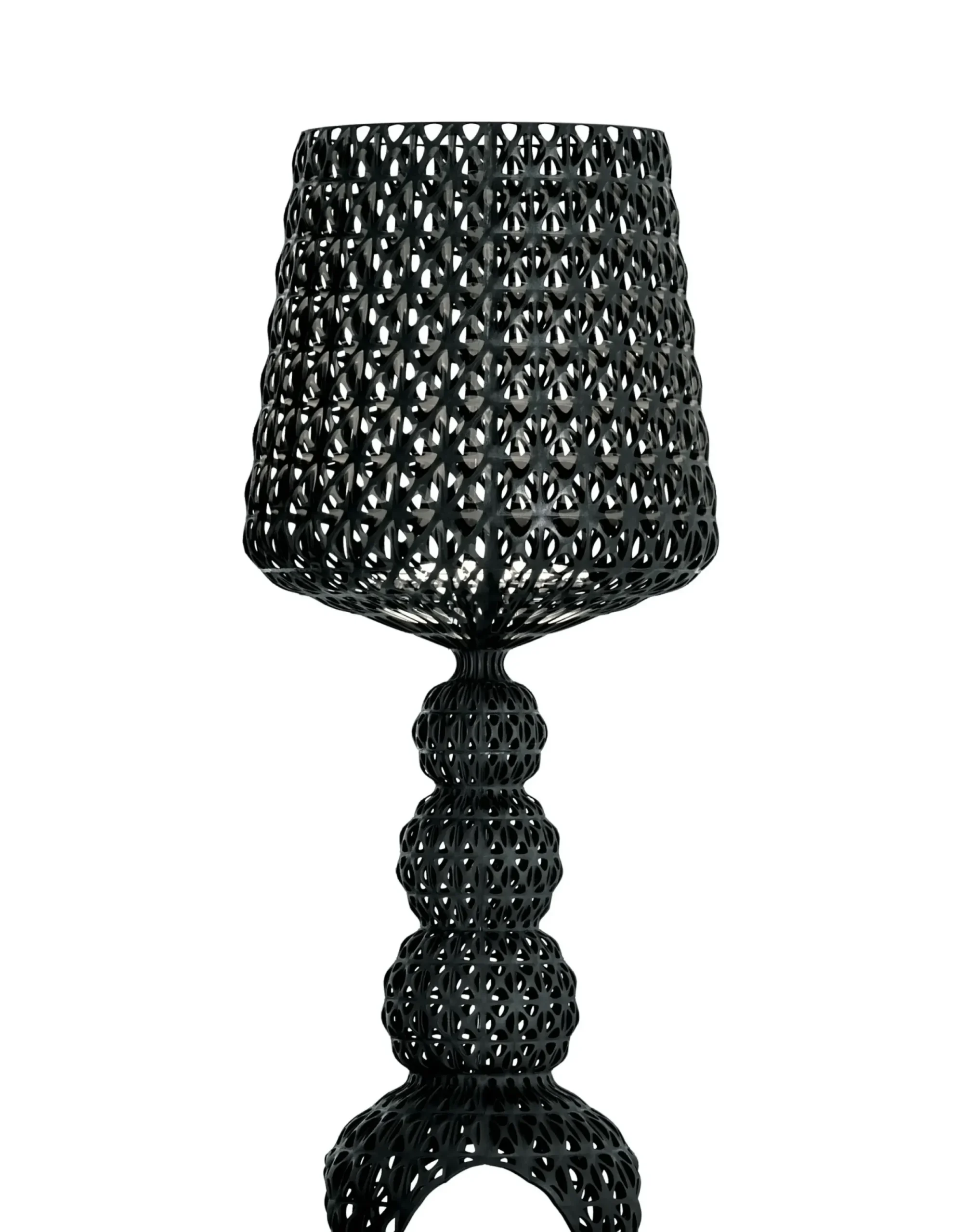 Lampe A Poser Mini Kabuki Led Plastique/ H 70 Cm - Kartell