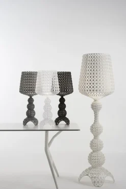 Lampe A Poser Mini Kabuki Led Plastique/ H 70 Cm - Kartell