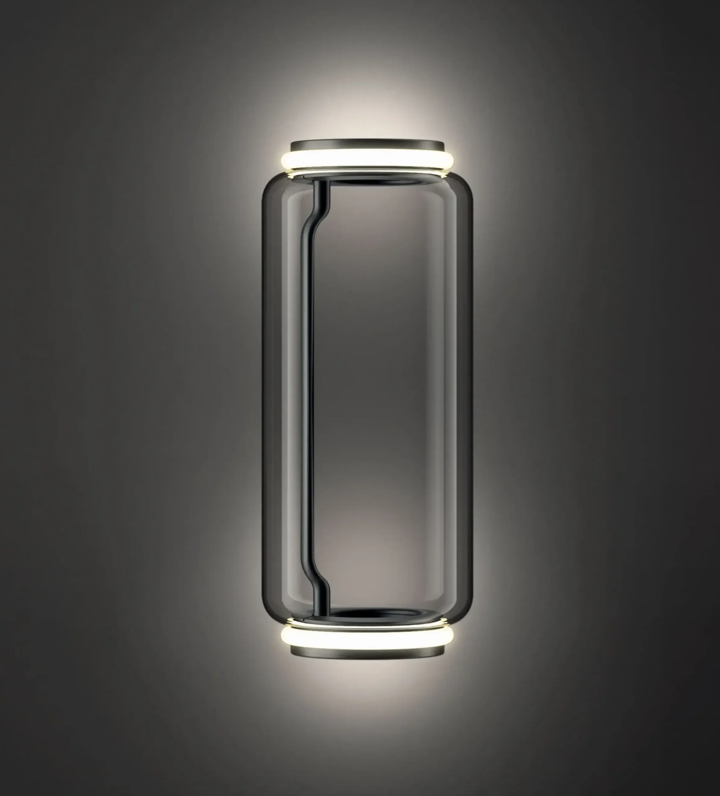 Lampe A Poser Noctambule Dome Verre/ Led - O 55 X H 190 Cm - Flos