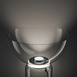 Lampe A Poser Noctambule Dome Verre/ Led - O 55 X H 190 Cm - Flos