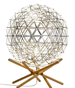 Lampe De Sol Raimond Tensegrity Metal / Led  - O 61 Cm - Moooi