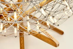 Lampe De Sol Raimond Tensegrity Metal / Led  - O 61 Cm - Moooi