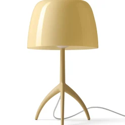 Lampe De Table Lumiere Nuances Grande Verre Jaune / H 45 Cm - Foscarini