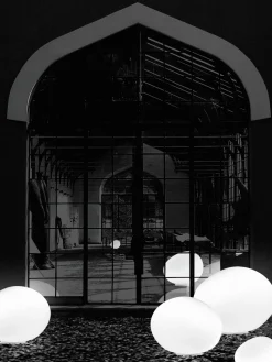 Lampe De Table Poly Gregg Piccola Plastique / L 31 Cm - Foscarini