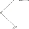 Lampe De Table Signal Metal / 2 Bras - H Max 60 Cm - Jielde