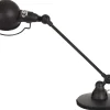 Lampe De Table Signal Metal Noir / 1 Bras - L 40 Cm - Jielde