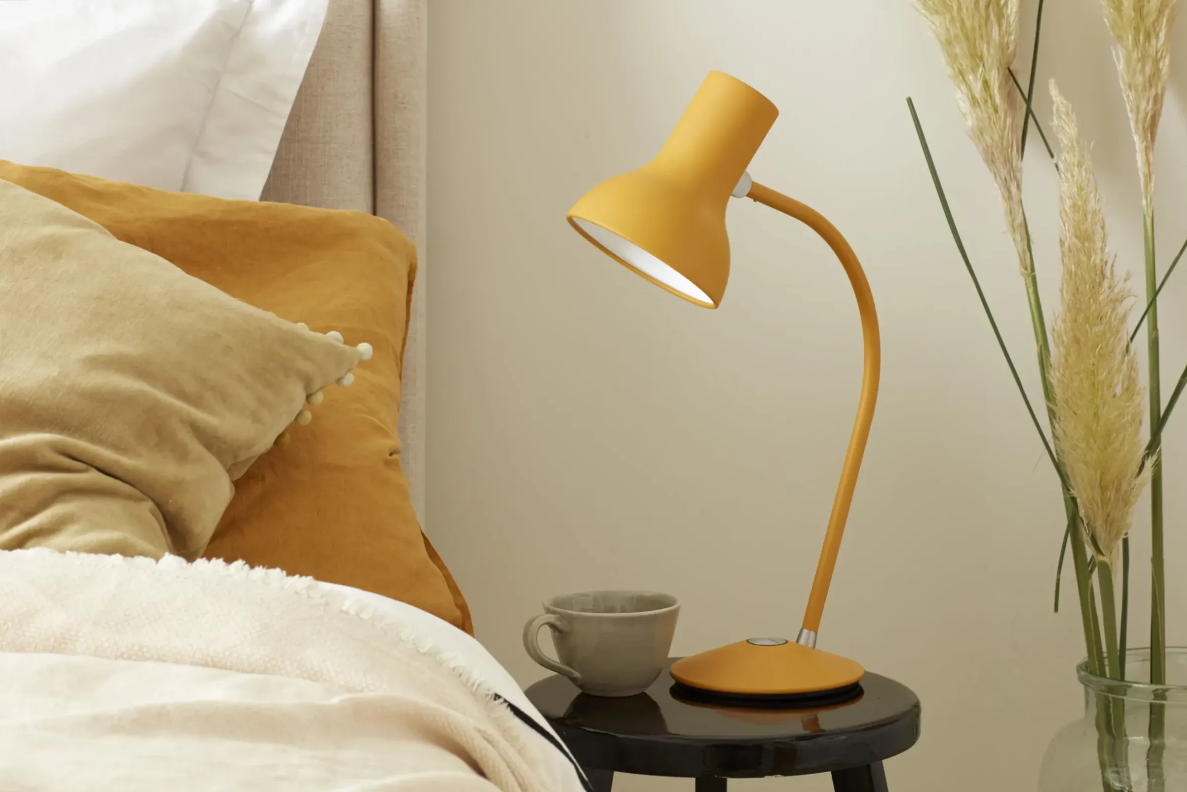 Lampe De Table Type 75 Mini Metal Jaune / H 46 Cm - Anglepoise