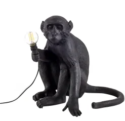 Lampe D'extérieur Monkey Sitting Plastique/ Outdoor - H 32 Cm - Seletti