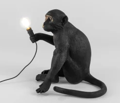 Lampe D'extérieur Monkey Sitting Plastique/ Outdoor - H 32 Cm - Seletti