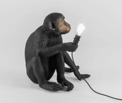 Lampe D'extérieur Monkey Sitting Plastique/ Outdoor - H 32 Cm - Seletti