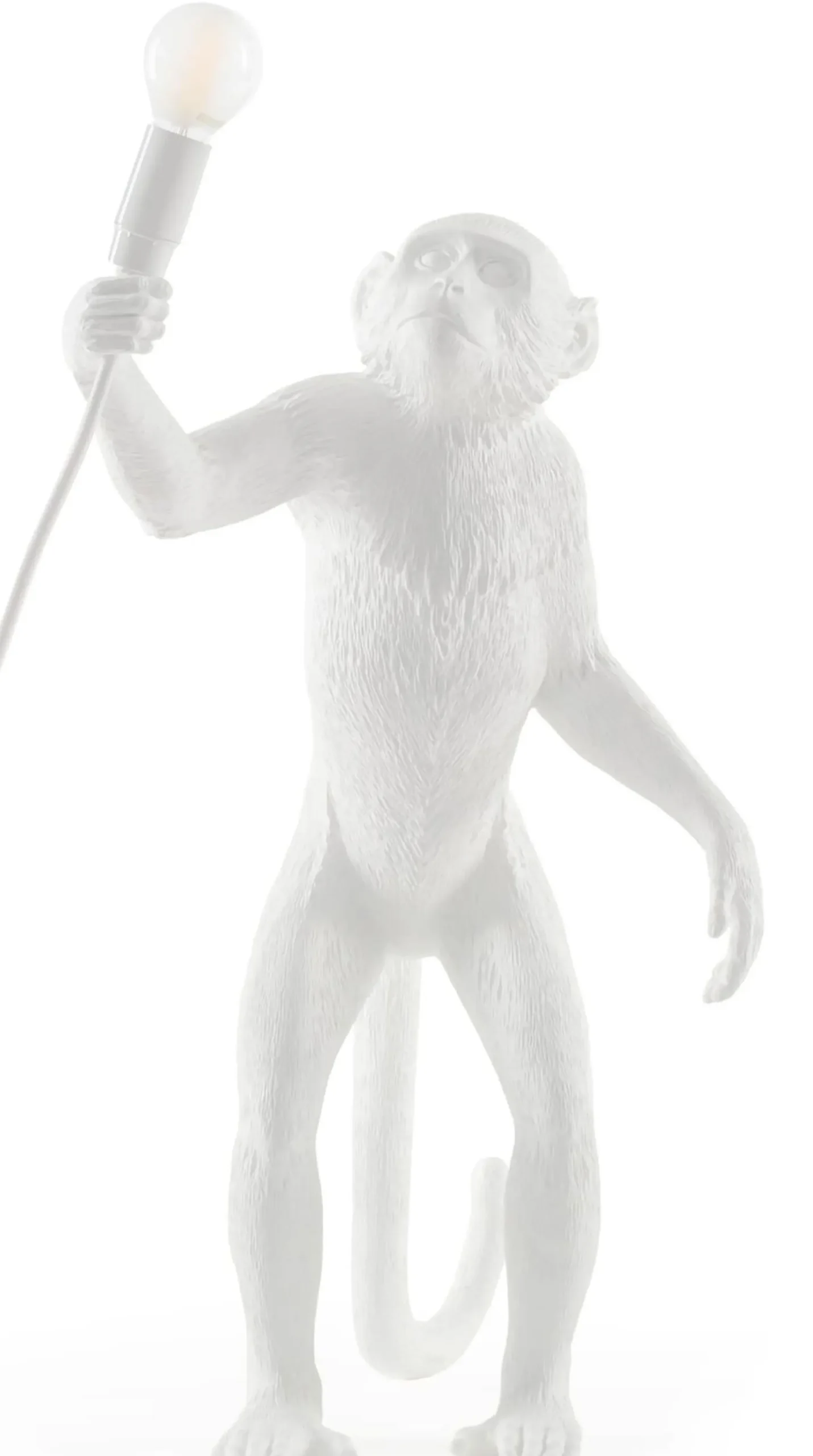 Lampe D'extérieur Monkey Standing Plastique/ Outdoor - H 54 Cm - Seletti