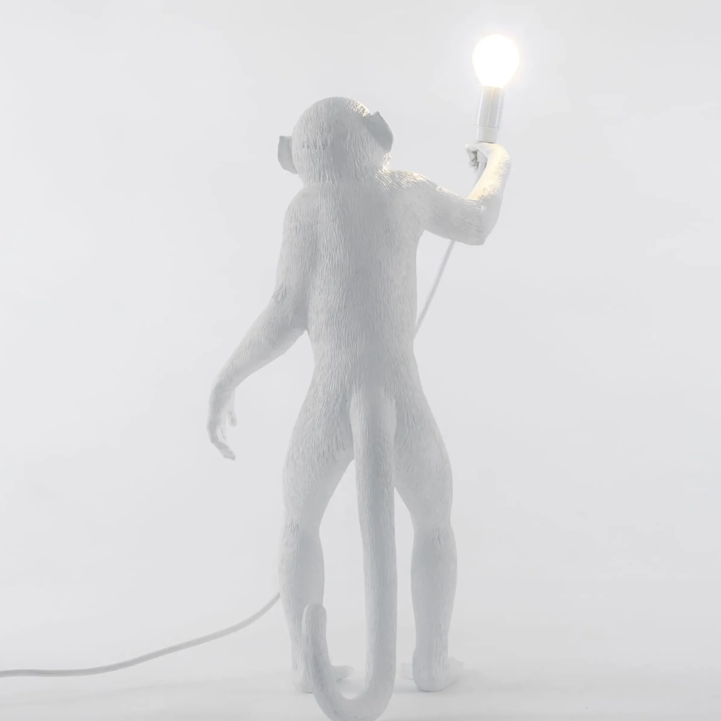 Lampe D'extérieur Monkey Standing Plastique/ Outdoor - H 54 Cm - Seletti