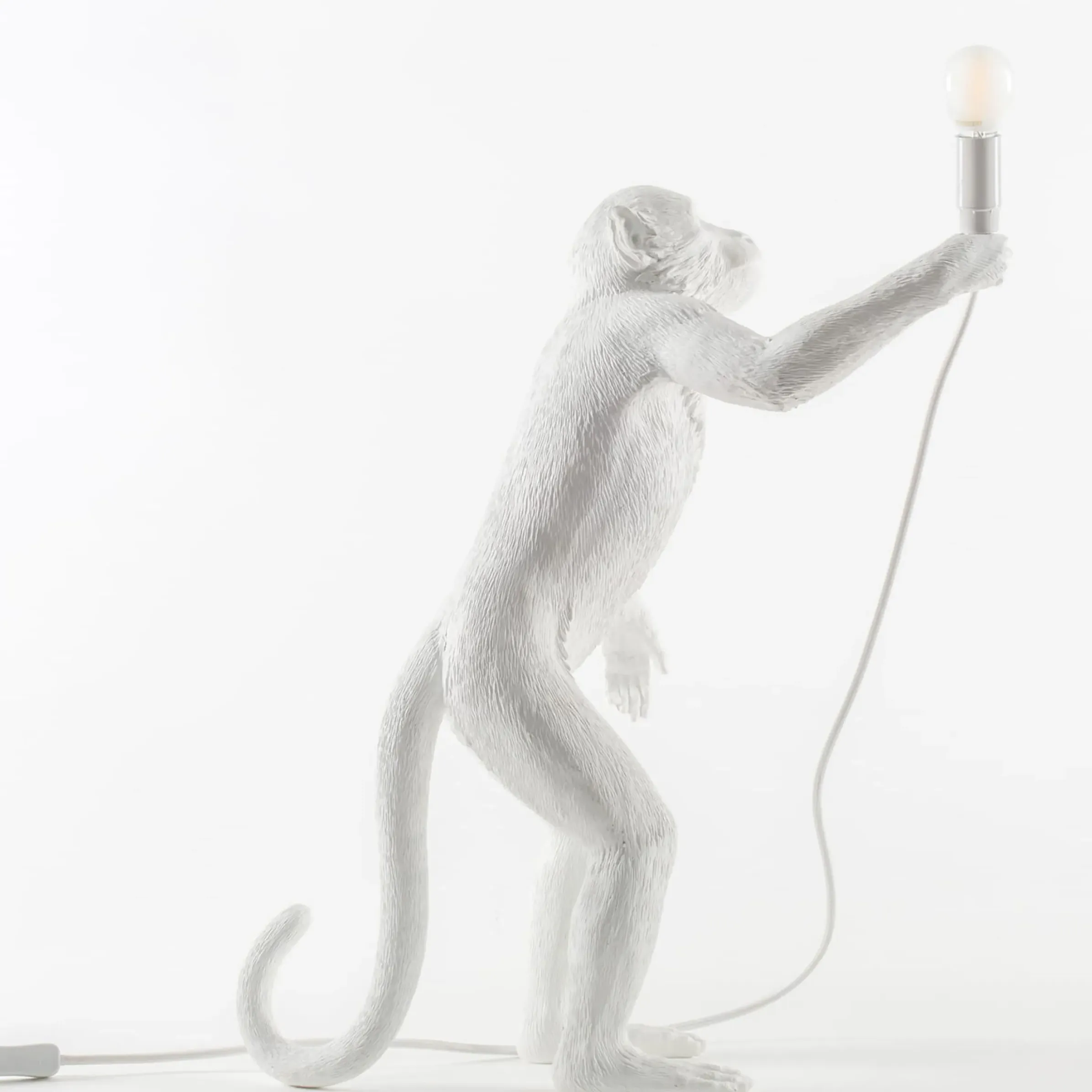 Lampe D'extérieur Monkey Standing Plastique/ Outdoor - H 54 Cm - Seletti