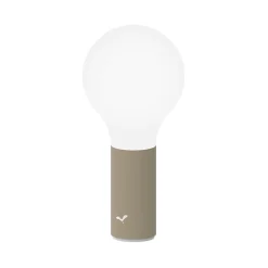 Lampe Exterieur Sans Fil Rechargeable Aplo Led Metal Beige Plastique & Metal Beige - Fermob