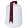 Lampe Exterieur Sans Fil Rechargeable Balad Large Led Plastique Rouge Plastique & Metal/ H 38 Cm - Usb - Fermob