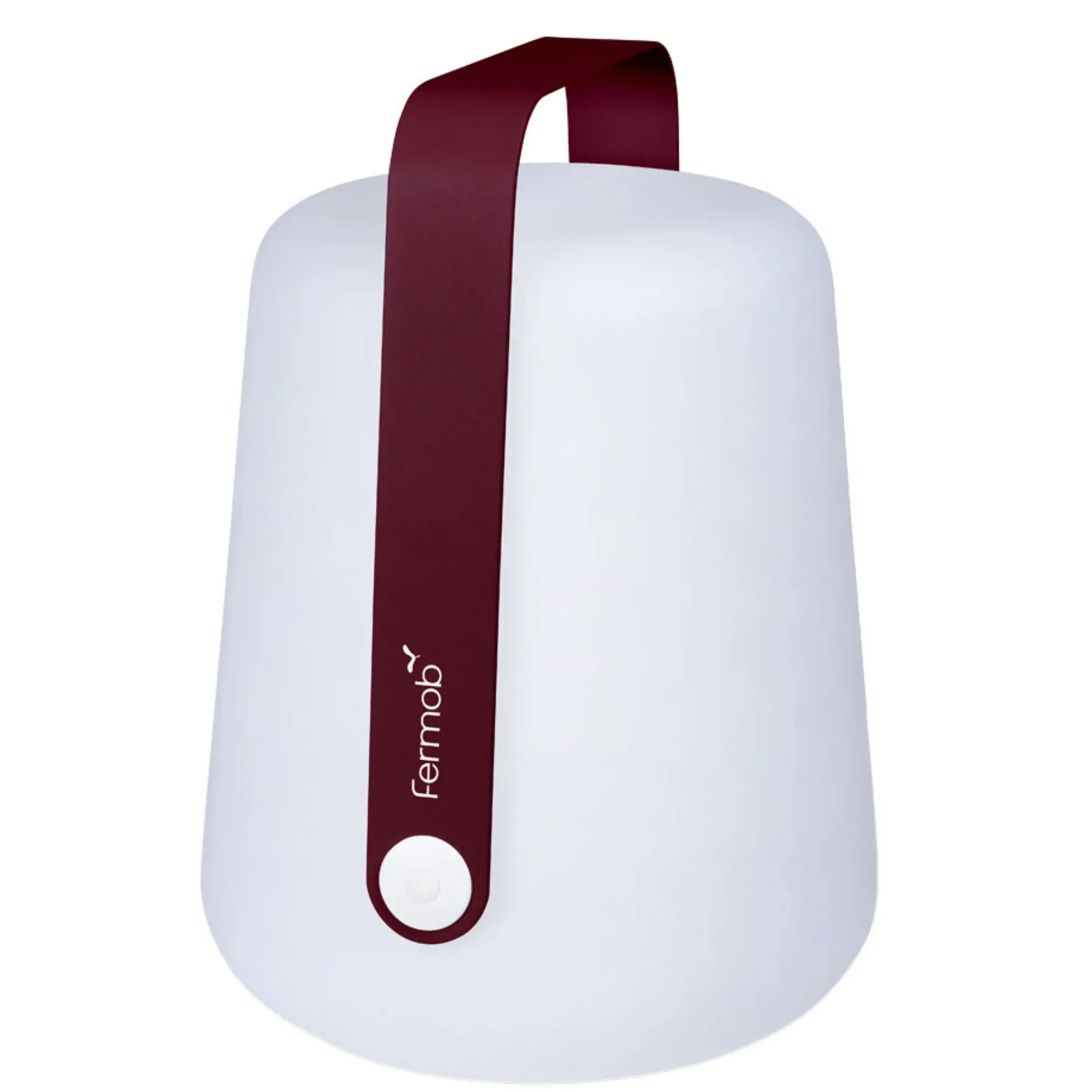 Lampe Exterieur Sans Fil Rechargeable Balad Large Led Plastique Rouge Plastique & Metal/ H 38 Cm - Usb - Fermob