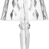 Lampe Exterieur Sans Fil Rechargeable Big Battery Led Plastique Transparent Plastique Transparent / H 37 Cm - Usb - Kartell