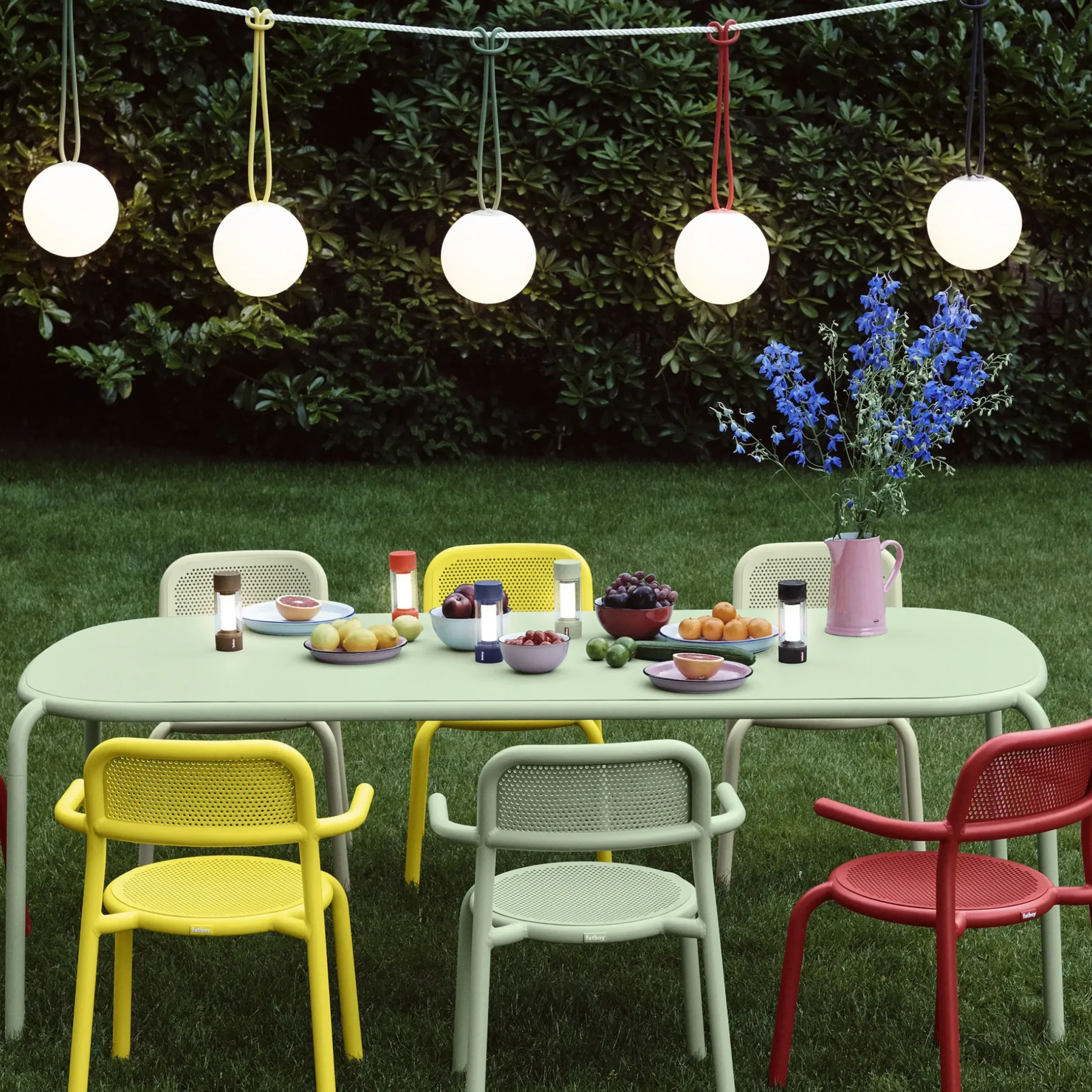 Lampe Exterieur Sans Fil Rechargeable Bolleke Led Plastique Orange /Interieur/Exterieur - Fatboy