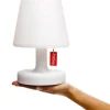 Lampe Exterieur Sans Fil Rechargeable Edison The Petit Ii Led Plastiqueplastique/ H 25 Cm - Fatboy