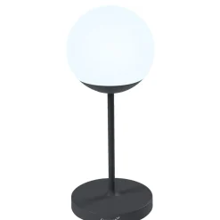 Lampe Exterieur Sans Fil Rechargeable Mooon! Led Metal Plastique Noir / H 63 Cm - Bluetooth - Fermob