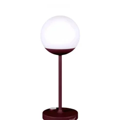 Lampe Exterieur Sans Fil Rechargeable Mooon! Led Metal Plastique Rouge / H 41 Cm - Usb - Fermob