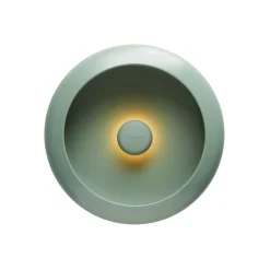 Lampe Exterieur Sans Fil Rechargeable Oloha Medium Metal Vert / Applique D'extérieur - O 30 Cm - Fatboy