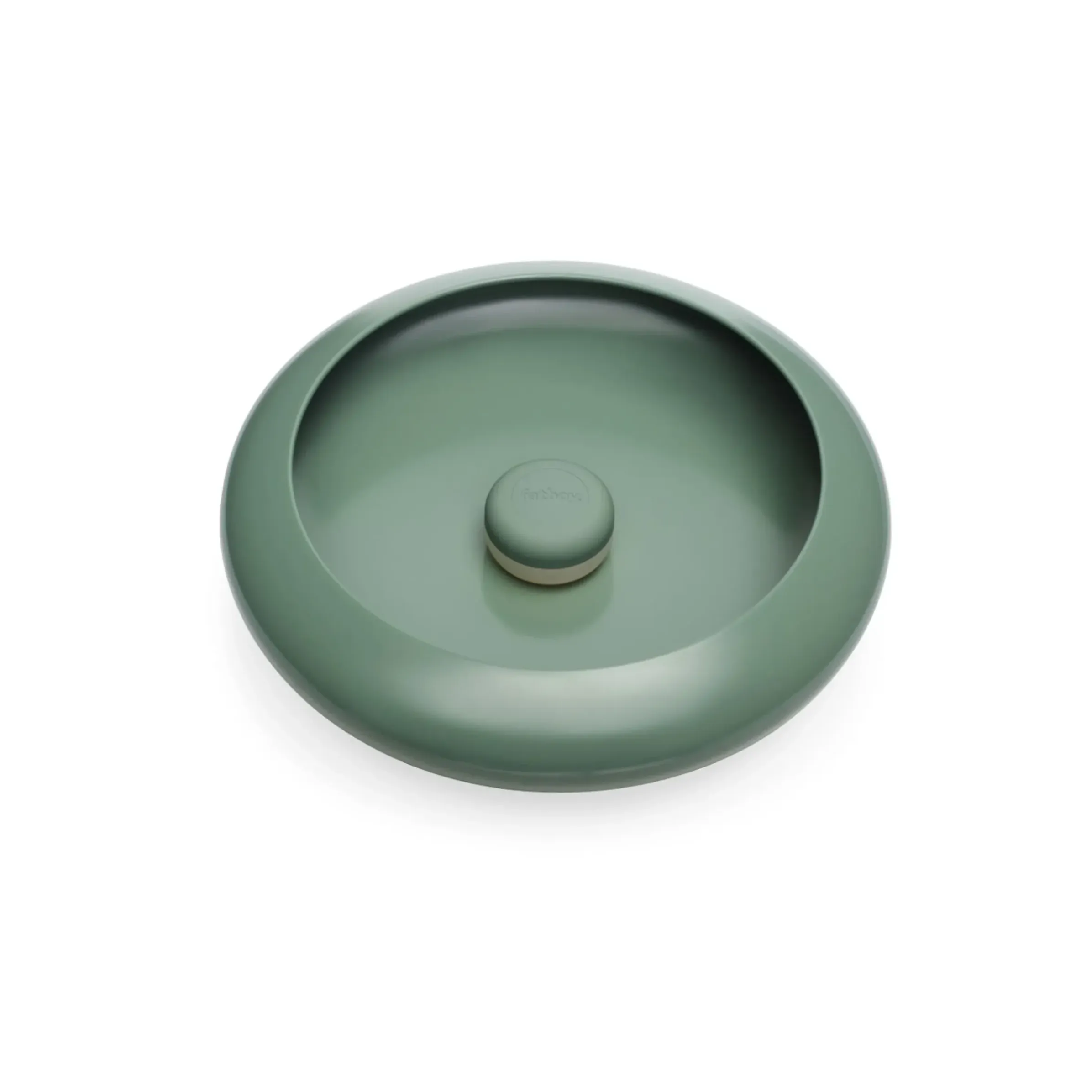 Lampe Exterieur Sans Fil Rechargeable Oloha Medium Metal Vert / Applique D'extérieur - O 30 Cm - Fatboy