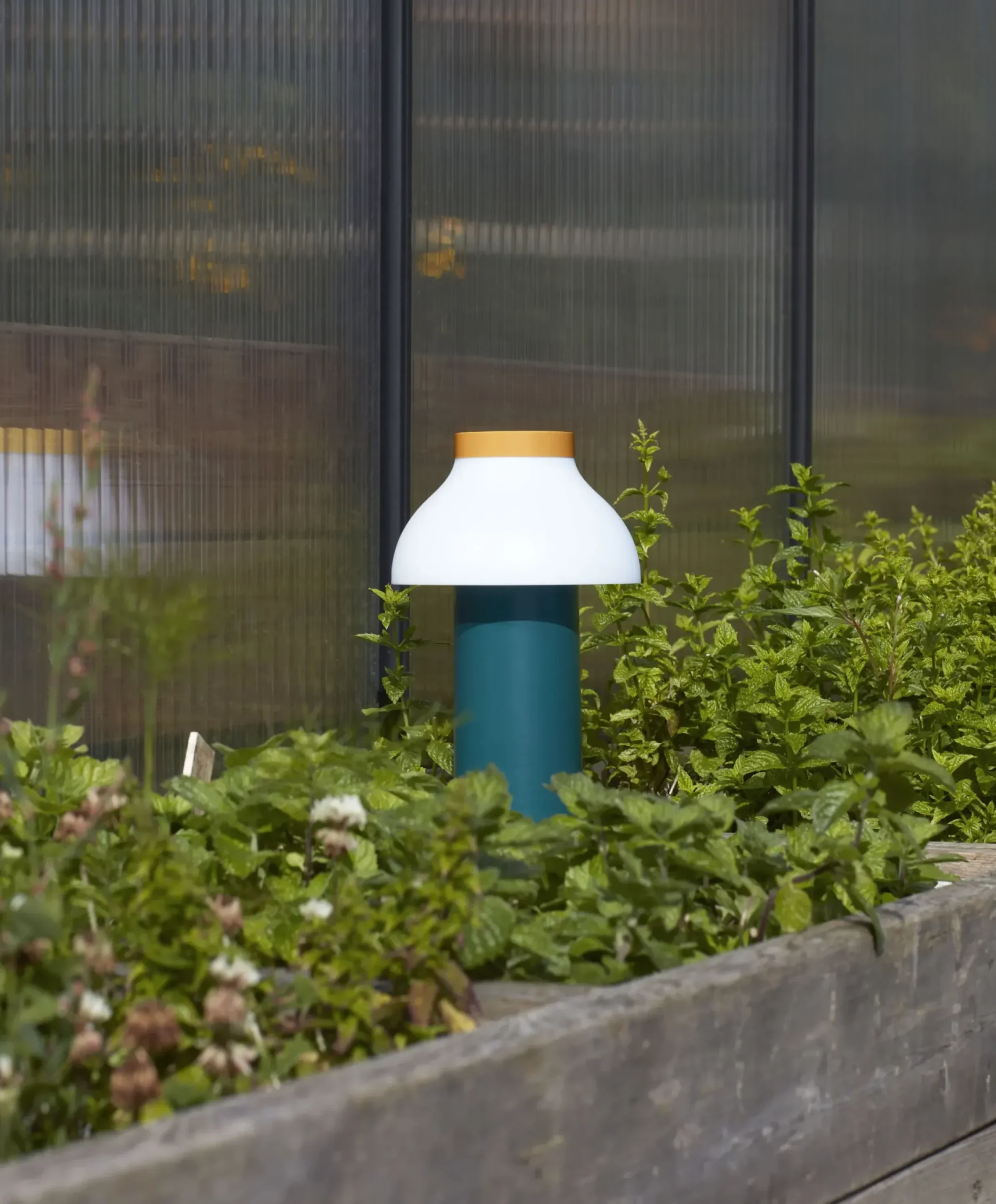 Lampe Exterieur Sans Fil Rechargeable Pc Portable Plastique Bleu Vert Plastique Multicolore / Pour L'Exterieur - Usb - Hay