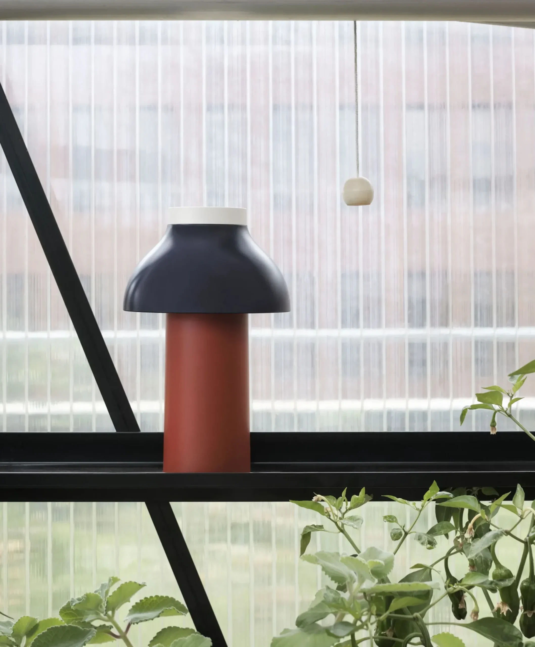 Lampe Exterieur Sans Fil Rechargeable Pc Portable Plastique Rouge Plastique Multicolore/ Pour L'Exterieur - Usb - Hay