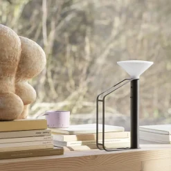 Lampe Exterieur Sans Fil Rechargeable Piton Metalmetal- Muuto