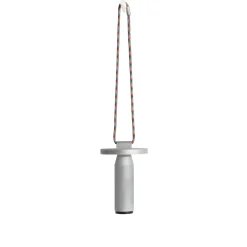 Lampe Exterieur Sans Fil Rechargeable Quasar Led Gris Argent Metal Metal / H 26 Cm - Petite Friture