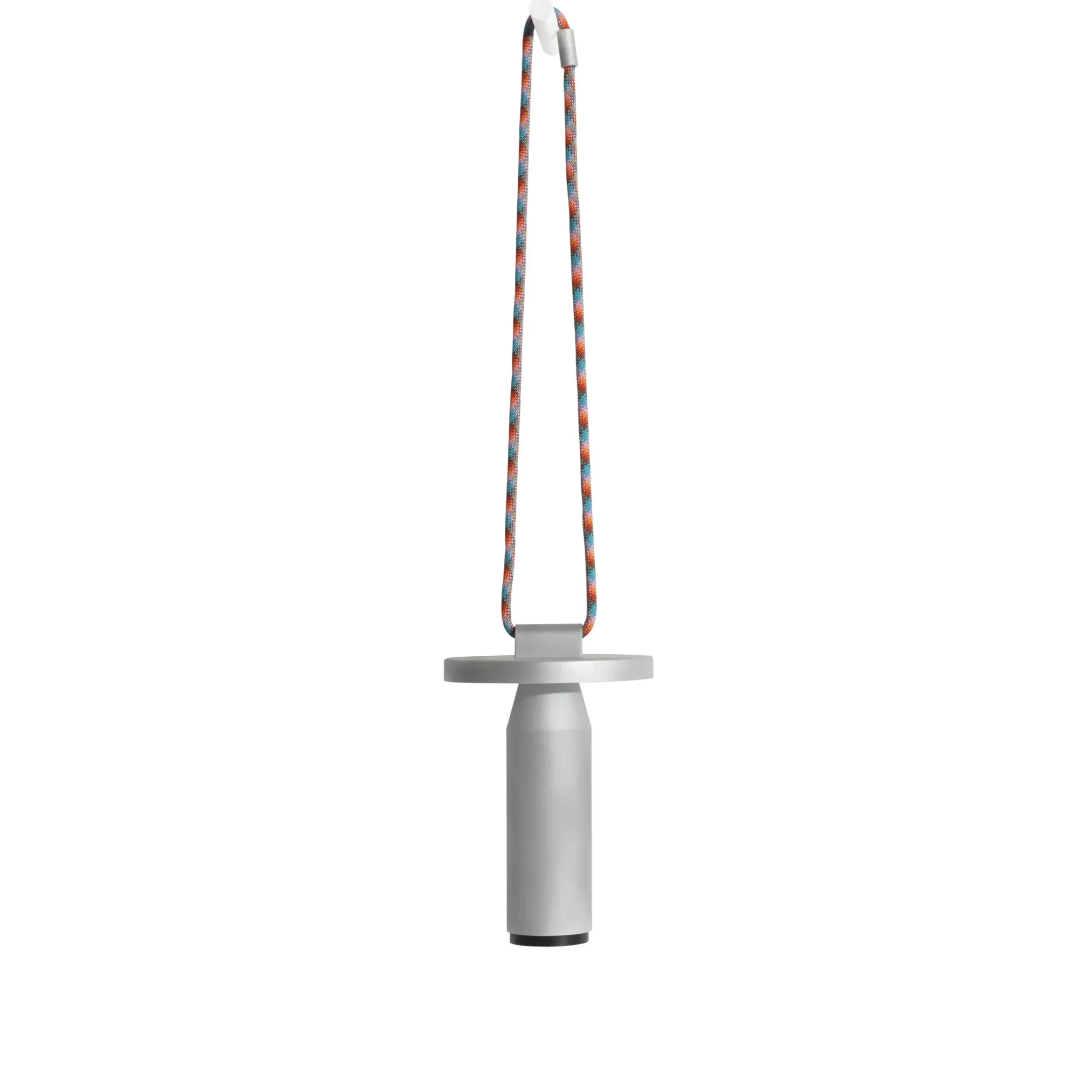 Lampe Exterieur Sans Fil Rechargeable Quasar Led Gris Argent Metal Metal / H 26 Cm - Petite Friture