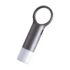 Lampe Led De Signalisation Nomaday Flash Metal / Mousqueton - Lumiere Visible Jusqu’A 200M / Recharge Usb - Lexon