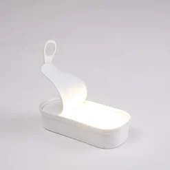 Lampe Sans Fil Rechargeable Daily Glow - Sardine Led Plastique / Resine - O 11.5 X H 24,5 Cm / Usb - Seletti