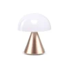 Lampe Sans Fil Rechargeable Mina Mini Led Metal Plastique Or / H 8,3 Cm / Indoor - Lexon