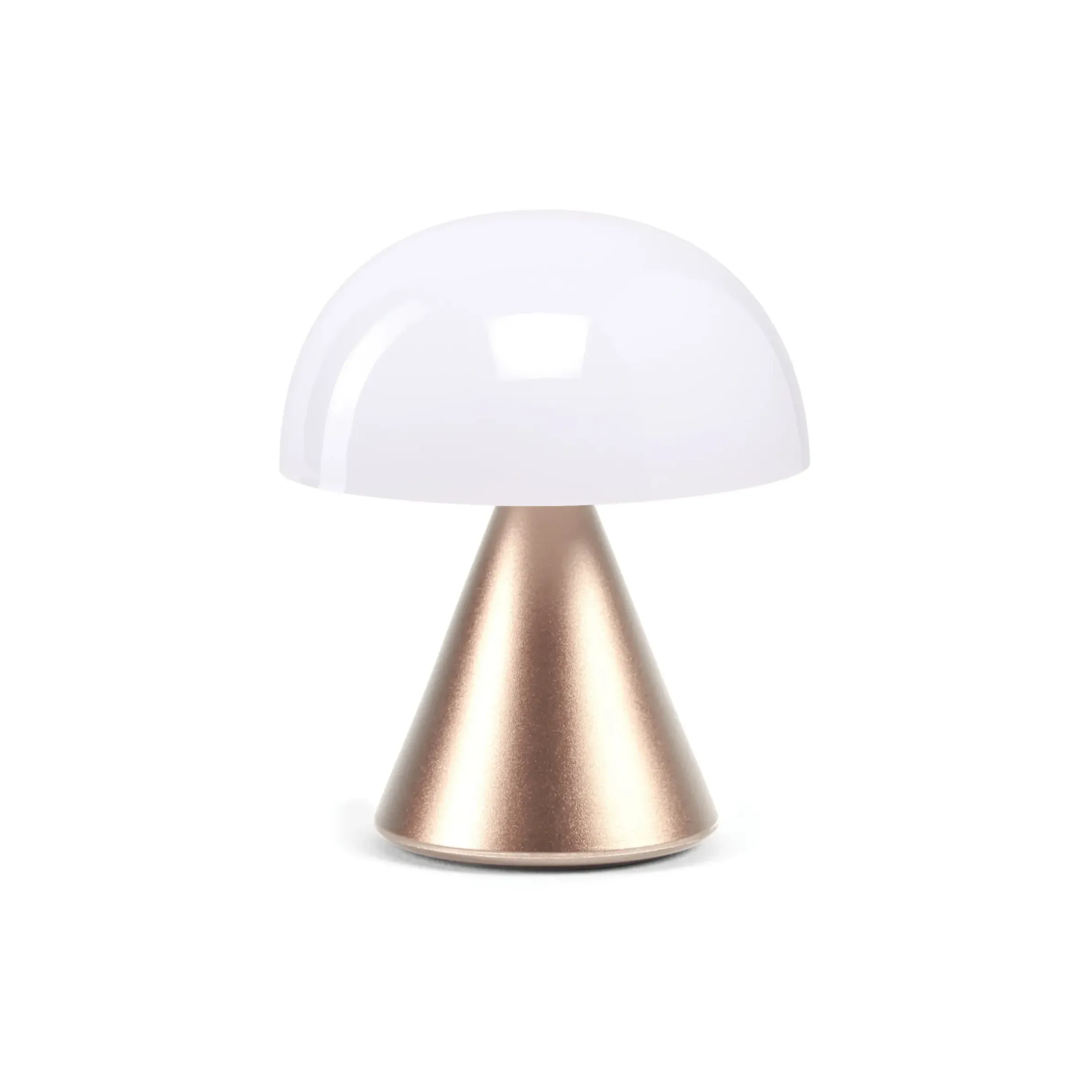 Lampe Sans Fil Rechargeable Mina Mini Led Metal Plastique Or / H 8,3 Cm / Indoor - Lexon