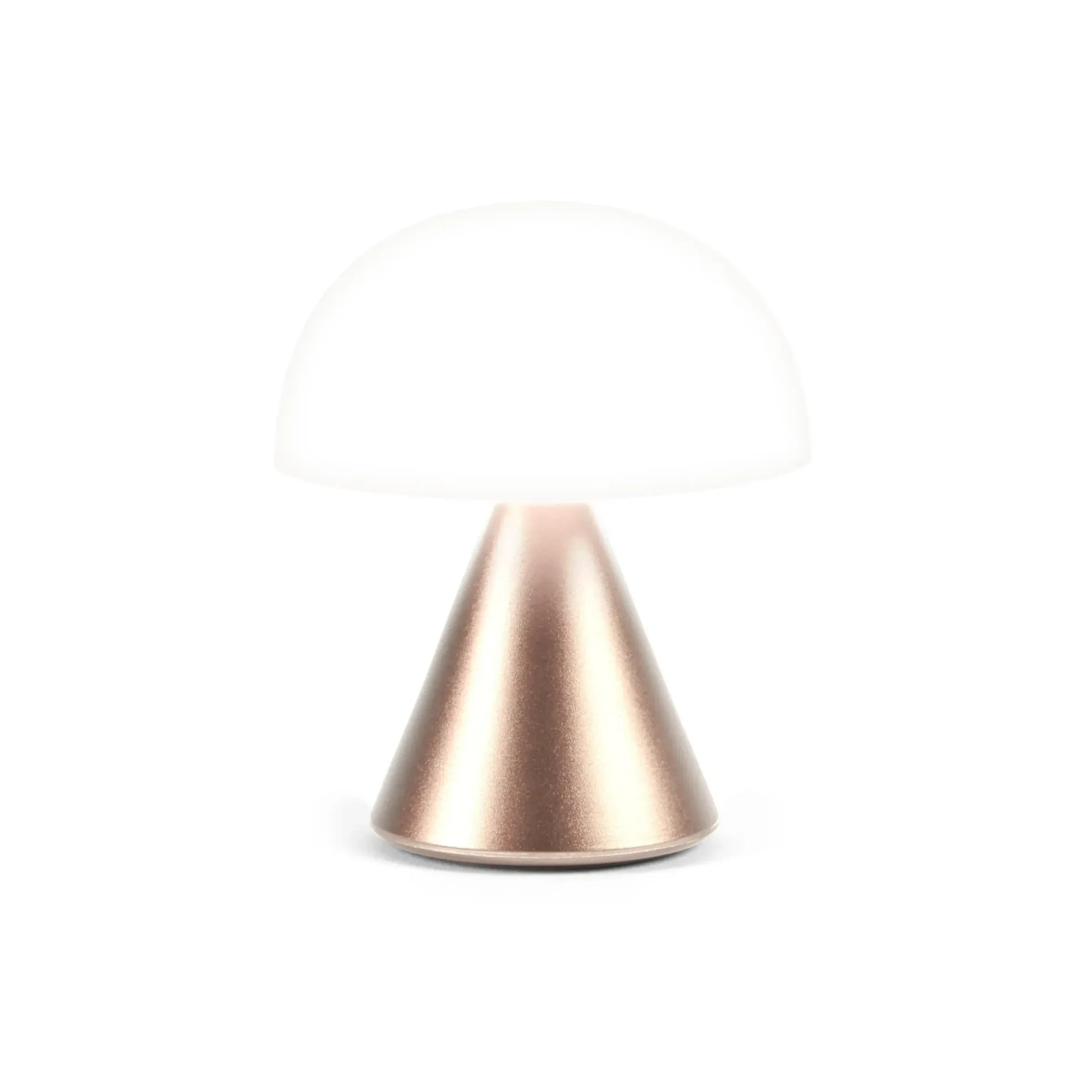 Lampe Sans Fil Rechargeable Mina Mini Led Metal Plastique Or / H 8,3 Cm / Indoor - Lexon