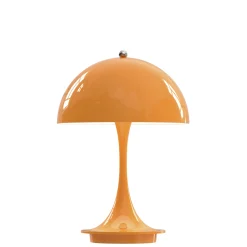 Lampe Sans Fil Rechargeable Panthella Portable Metal Led Metal / Led - Abat-Jour Metal - H 23 Cm / Usb - Louis Poulsen