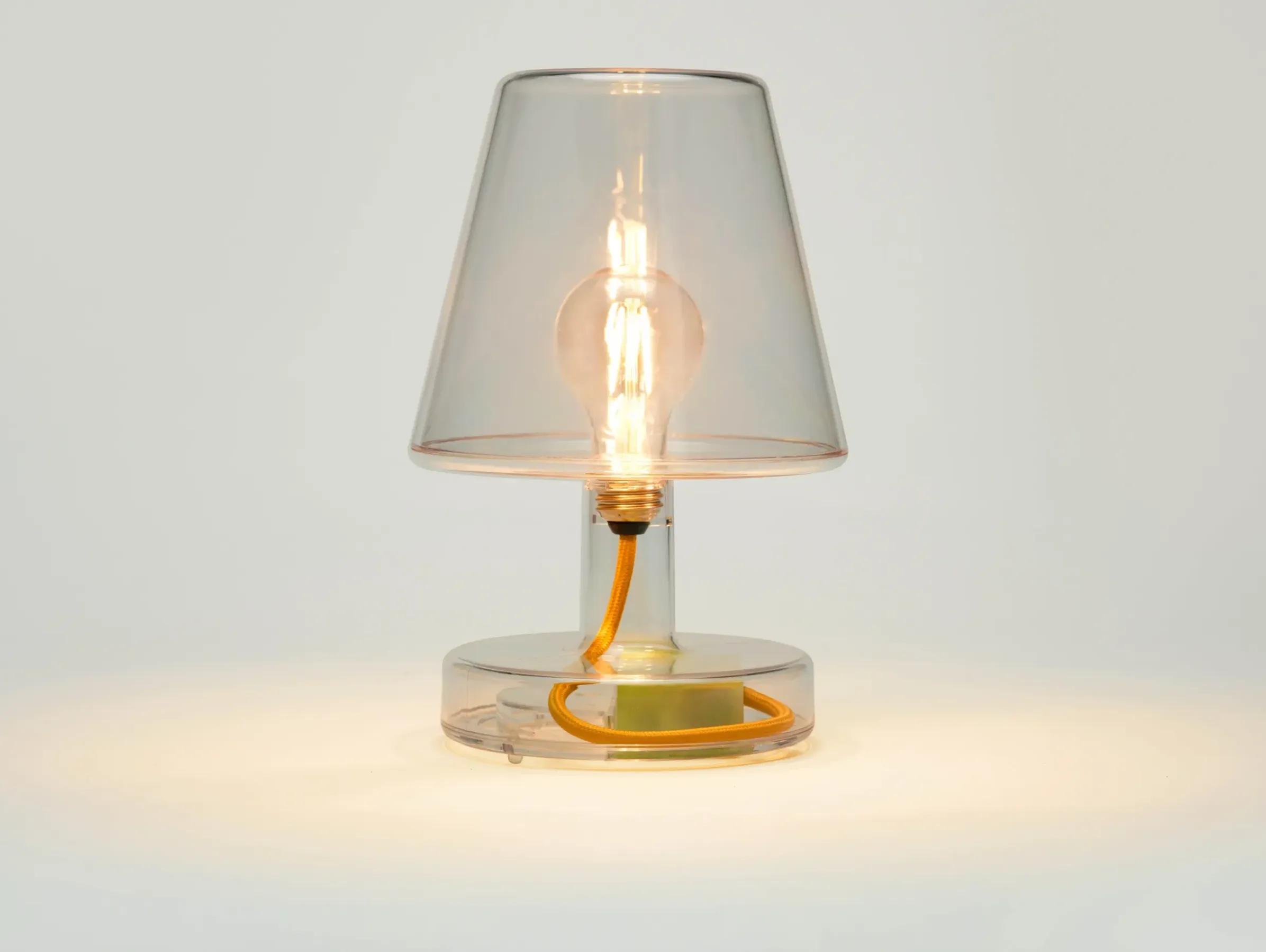 Lampe Sans Fil Rechargeable Transloetje Soap Led Plastique Transparent / O 16 X H 25 Cm - Fatboy