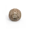 Lampe Solaire D'extérieur La Lampe Paillote Sphere Plastique Bois / Small O 31 Cm / Hybride Et Connectee (Solaire + Dock Usb) - Maiori
