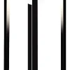 Lampe Solaire D'extérieur La Lampe Parc L Metal Verre Noir Verre & Metal Noir / Led - Hybride & Connectee - Dock Usb - H 50 Cm - Maiori