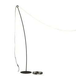 Lumineuse Exterieur Feston Ruban Led Plastique Noir 8 Metres - Cinna