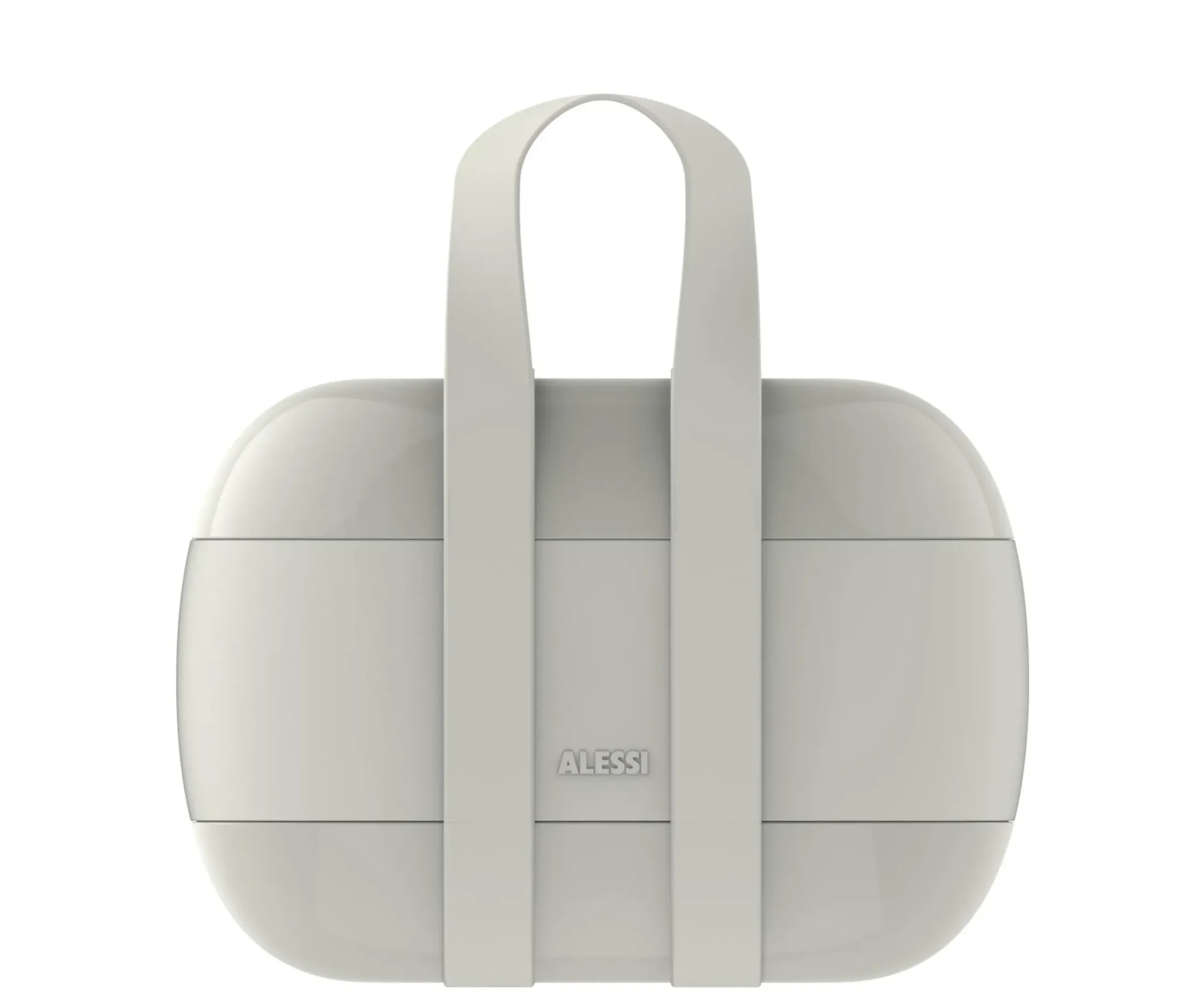 Lunch Box Food A Porter Plastique/ Large - 3 Compartiments - Alessi