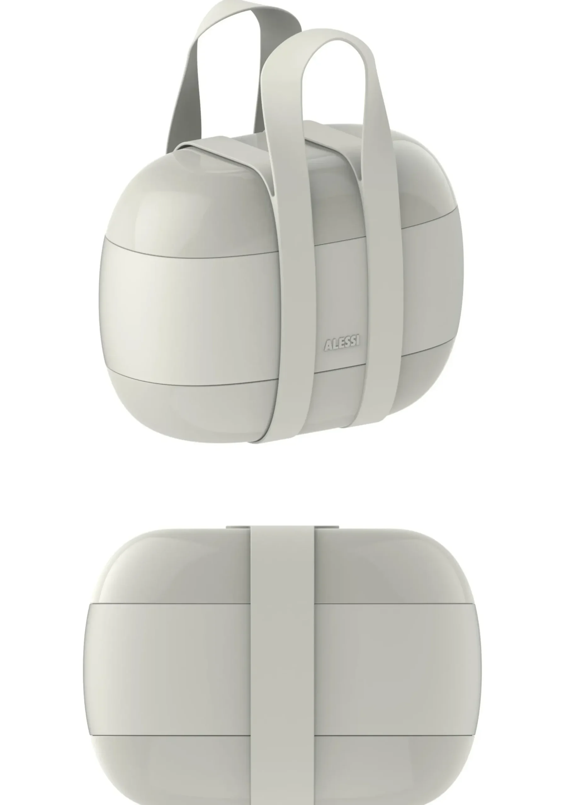 Lunch Box Food A Porter Plastique/ Large - 3 Compartiments - Alessi