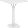 Mange-Debout Luxembourg Metal Blanc / 80 X 80 X H 105 Cm - Fermob
