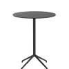 Mange-Debout Still Cafe Metal Plastique Bois/ O 75 X H 95 Cm - Linoleum - Muuto